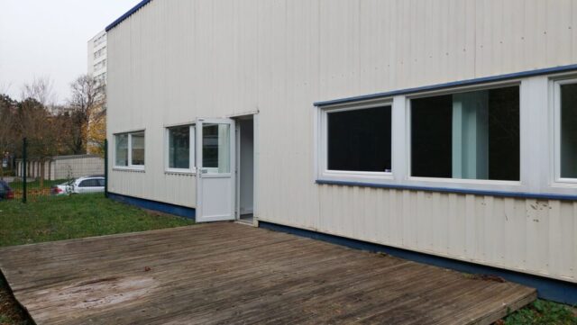 Terrasse exterieure, accessible depuis l'open space